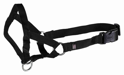 Hondentuig Top Trainer Anti-Trek Tuig Zwart S 35-42 Cm