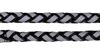 Hondenriem Cavo Reflective Band Verstelbaar Zwart 200X1,8 Cm