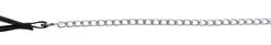 Hondenriem Ketting Met Nylon Handvat Zwart 100X0,3 Cm