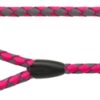 Hondenriem Cavo Fuchsia / Grijs 100X1,2 Cm
