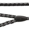 Hondenriem Cavo Zwart / Grijs 100X1,8 Cm