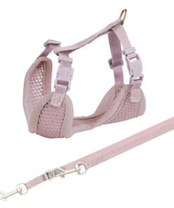 Junior Puppytuig Soft Met Riem Lila 26-34X1 Cm  / 2 Mtr