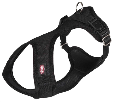 Hondentuig Touring Comfort Soft Zwart 35-60X2 Cm