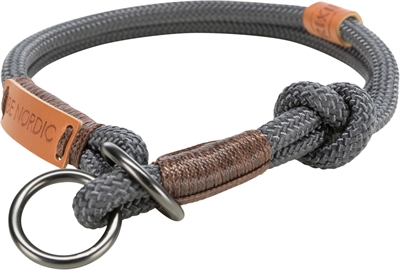 Halsband Hond Be Nordic Halfslip Donkergrijs / Bruin 35X0,6 Cm