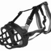 Muilkorf Muzzle Flex Silicone Zwart Xl 37X39 Cm
