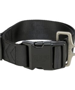 Halsband Hond Premium Zwart 40-60X5 Cm