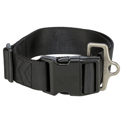 Halsband Hond Premium Zwart 40-60X5 Cm