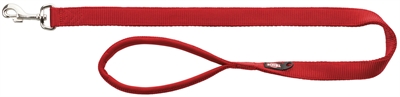 Hondenriem Premium Rood 120X1 Cm