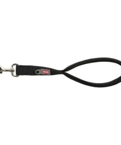 Hondenriem Premium Korthouder Zwart 37X2,5 Cm