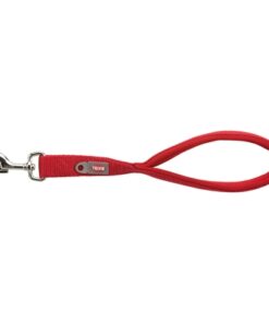 Hondenriem Premium Korthouder Rood 37X2,5 Cm