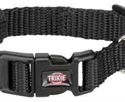 Halsband Hond Premium Zwart 15-25X1Cm