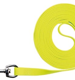 Hondenriem Easy Life Sleeplijn Neon Geel 5 Mtrx1,7 Cm