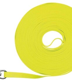 Hondenriem Easy Life Sleeplijn Neon Geel 15 Mtrx1,7 Cm