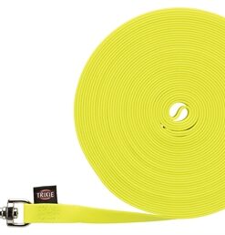 Hondenriem Easy Life Sleeplijn Neon Geel 10 Mtrx1,3 Cm