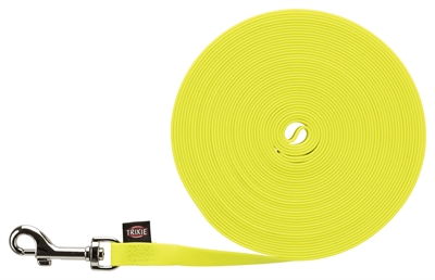 Hondenriem Easy Life Sleeplijn Neon Geel 10 Mtrx1,3 Cm