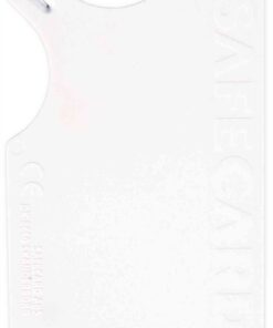Safecard Tekenverwijderaar Kunststof Wit 8X5 Cm 4 St