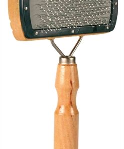 Slickerborstel Hout / Metalen Pinnen 18X10 Cm 3 St