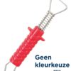 Tekentang Metaal / Kunststof Assorti 8 Cm 4 St