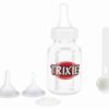 Zoogflessenset Transparant / Wit 3X120 Ml