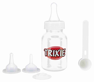 Zoogflessenset Transparant / Wit 3X120 Ml