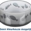 Voerbak / Waterbak Vis / Hart Kunststof / Rubberring Assorti 12 Cm 300 Ml 4 St