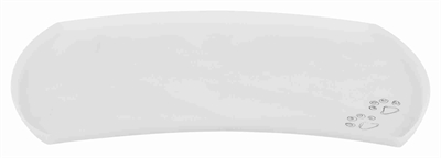 Placemat Silicone Transparant 48X27 Cm 2 St