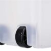 Voerton Luchtdicht Afsluitbaar Kunststof Transparant Wit / Wit 40 Ltr 26,5X44,5X61,5 Cm