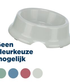 Voer / Waterbak Lichtgewicht Kunststof Assorti 14X14 Cm 500 Ml 4 St
