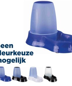 Voer- En Waterdispenser Kunststof Assorti 21X12X15 Cm 600 Ml 2 St
