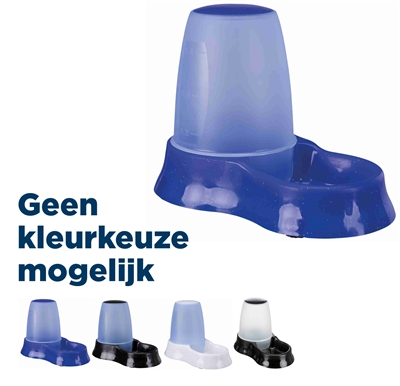 Voer- En Waterdispenser Kunststof Assorti 21X12X15 Cm 600 Ml 2 St
