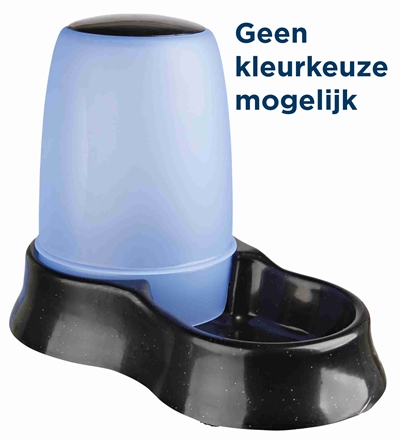 Voer- En Waterdispenser Kunststof Assorti 28X17X20 Cm 1,5 Ltr 2 St
