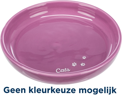 Voerbak / Waterbak Keramiek Assorti 18 Cm 350 Ml 2 St