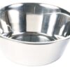 Voer / Waterbak Rvs 28X28 Cm 4,5 Ltr 4 St