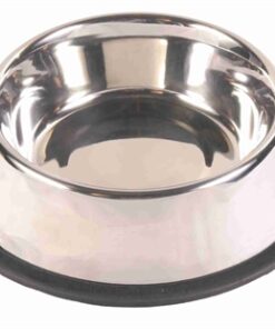 Voerbak Rvs / Rubberring 21X21 Cm 700 Ml 4 St