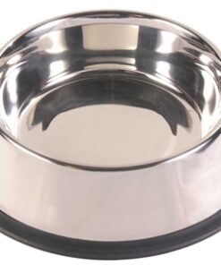 Voerbak Rvs / Rubberring 30X30 Cm 1,75 Ltr 4 St