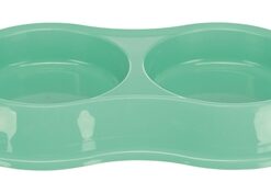 Voerbak / Waterbak Dubbel Kunststof Assorti 11 Cm 200 Ml 4 St