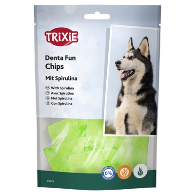 Denta Fun Spirulina Chewing Chips 6X50 Gr