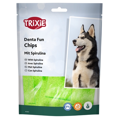 Denta Fun Spirulina Chewing Chips 6X100 Gr