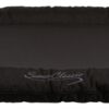 Kussen Samoa Classic Ovaal Nylon Zwart 140X105X15 Cm