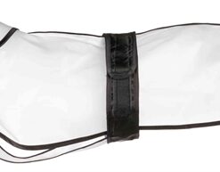 Regenjas Tarbes Transparant / Zwarte Stroken 60 Cm