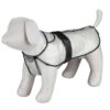 Regenjas Tarbes Transparant / Zwarte Stroken 46 Cm