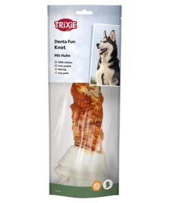 Denta Fun Knotted Chicken Chewing Bone 25 Cm 6X220 Gr