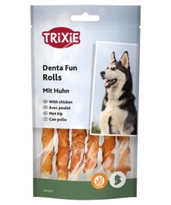 Denta Fun Chicken Chewing Rolls 70 Gr 12 Cm