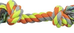 Touw Oranje / Lime / Grijs 40 Cm 3 St