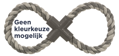 Dubbel-Trekspeeltje 8 Vormig Flostouw Assorti 35 Cm 3 St