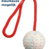 Natuurrubber Bal Aan Koord Assorti 30X7X7 Cm 3 St