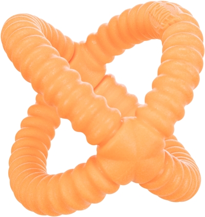 Aqua Toy Trekspeeltje Tpr Oranje 14X14X14 Cm 2 St