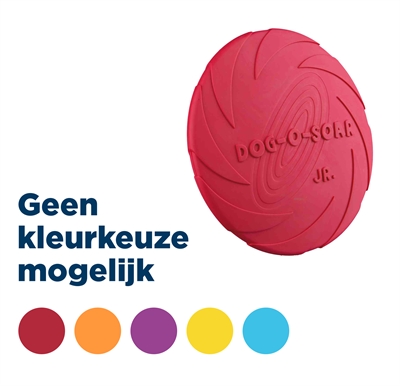 Dog Disc Drijvend Natuurrubber Assorti 24X24 Cm 3 St