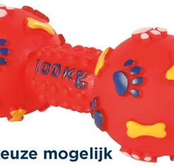 Vinyl Halter Met Geluid Assorti 15 Cm 4 St