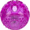 Knipperbal Zonder Geluid Drijvend Tpr Roze 6X6X6 Cm 3 St